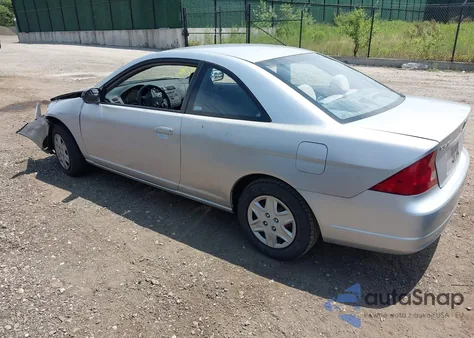 2003 Honda Civic Lx from USA, damaged, VIN 1HGEM21503L018258